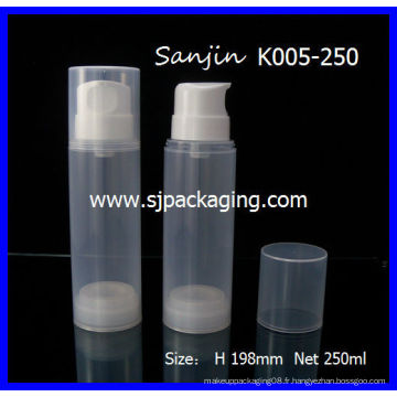 2014 New Bigger Capacity pompe sans air PP airless jar 150ml pompe à air sans pompe